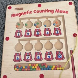 Magnetic Counting Maze - Multicolor Educational Toy LAKESHORE